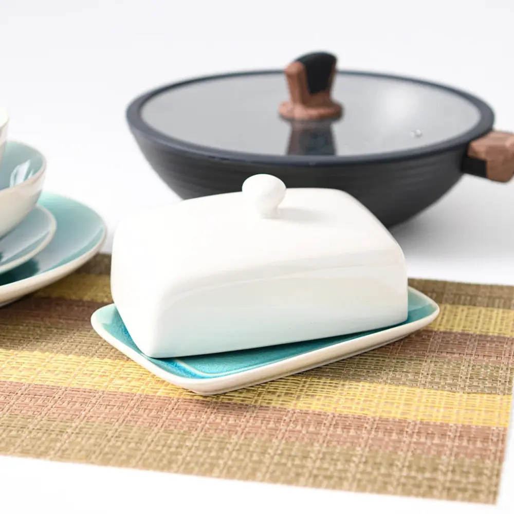 Fissman Butter Dish Celine 20cm Ceramic - 6229 - Image 5