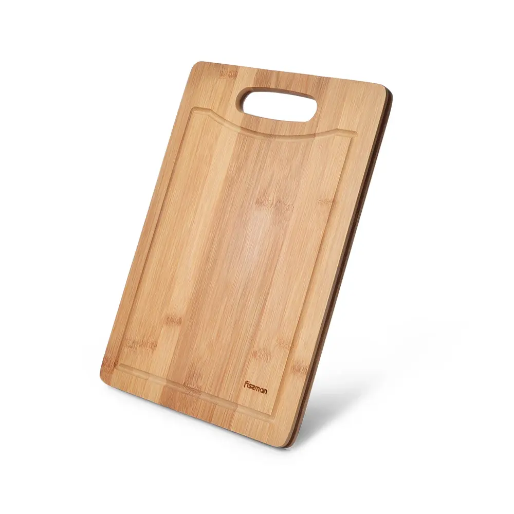 Fissman Cutting Board Bamboo 33x23x1.4cm Brown - 8770