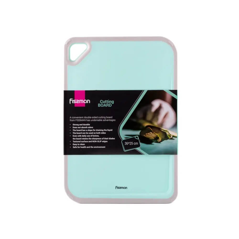 Fissman Cutting Board Plastic 36x25x0.84 cm - 8064