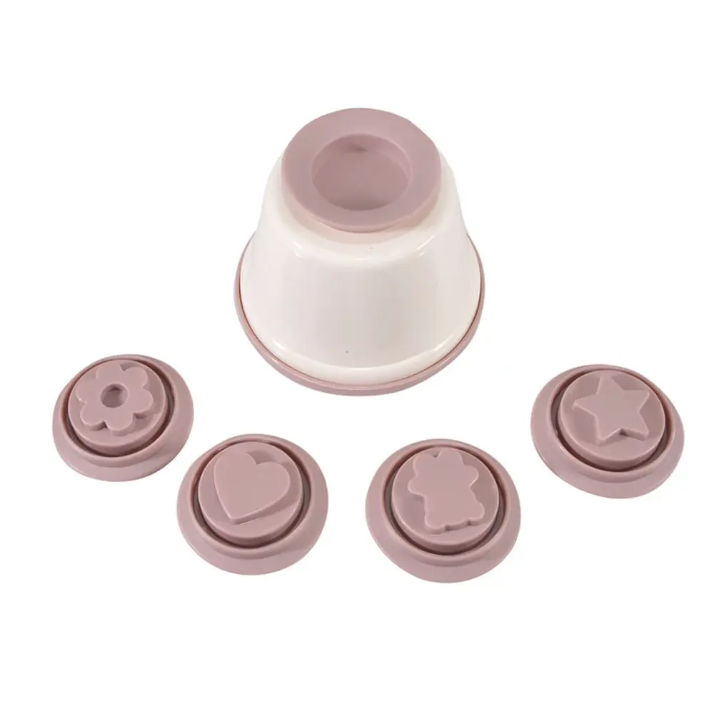 Fissman Molder Pudding Panna Cotta Plastic 11x7cm White - 8504