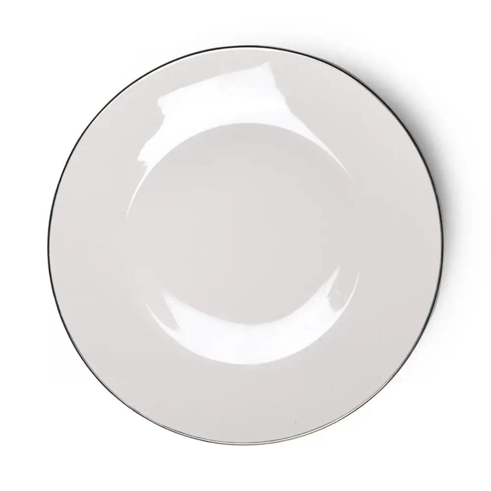 Fissman Plate Aleksa Porcelain 27 cm White - 3897