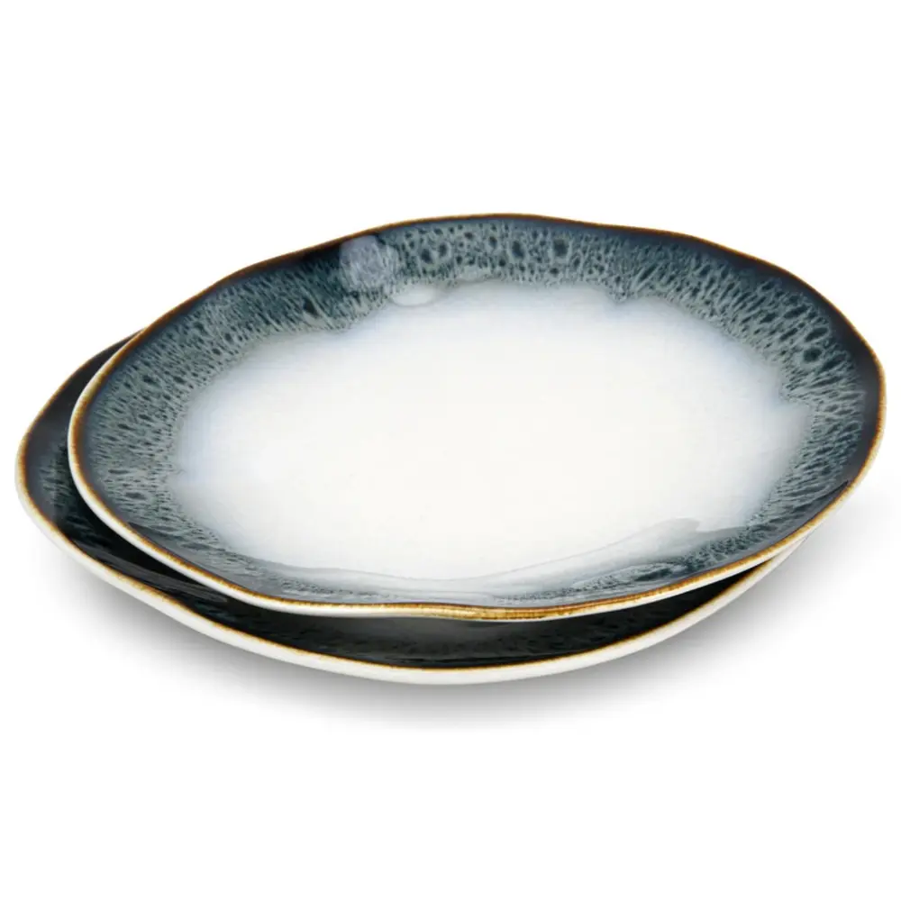 Fissman Plate Galactica Porcelain 21cm Set of 2 Multicolor - 13631 - Image 2