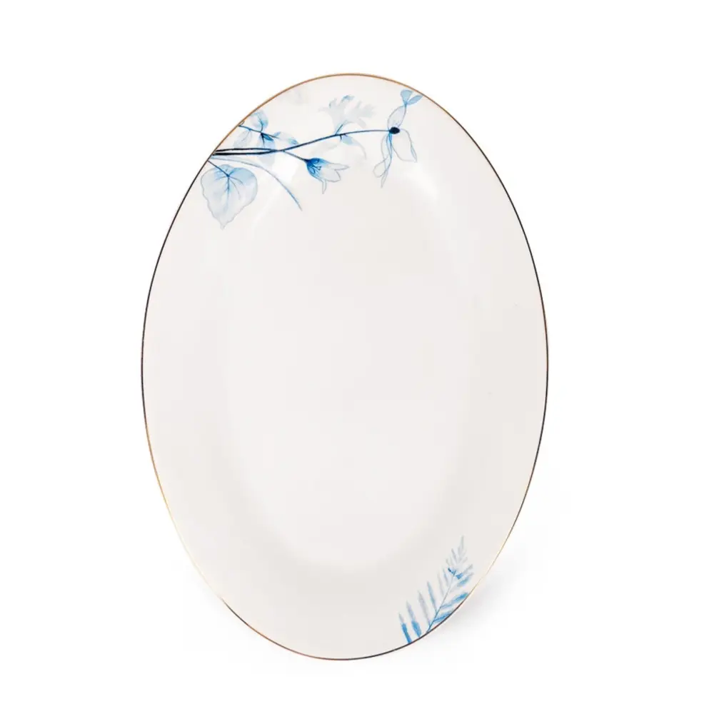 Fissman Plate Lyon Porcelain 30.5x21.5cm White - 14073