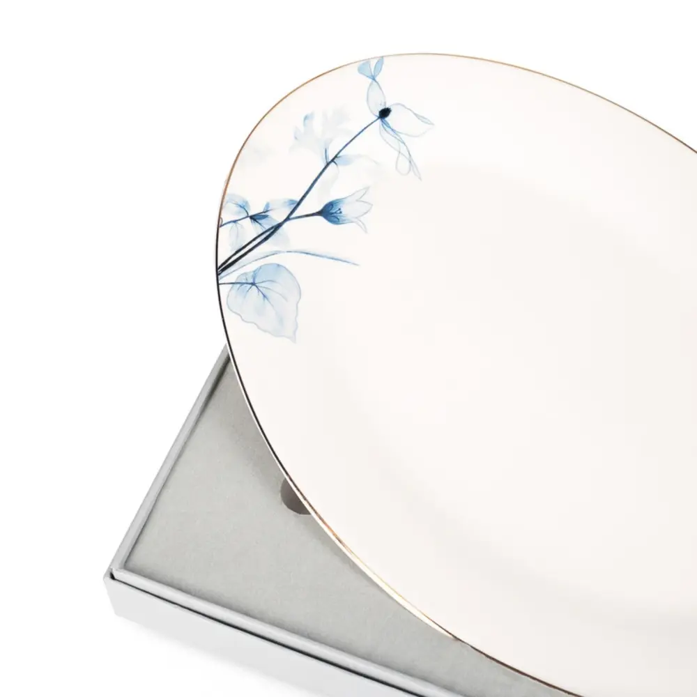 Fissman Plate Lyon Porcelain 30.5x21.5cm White - 14073 - Image 2