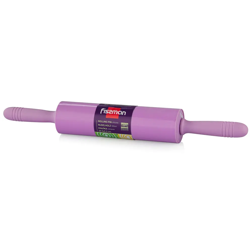 Fissman Rolling Pin Silicone 39.5cm Aquamarine - 7562