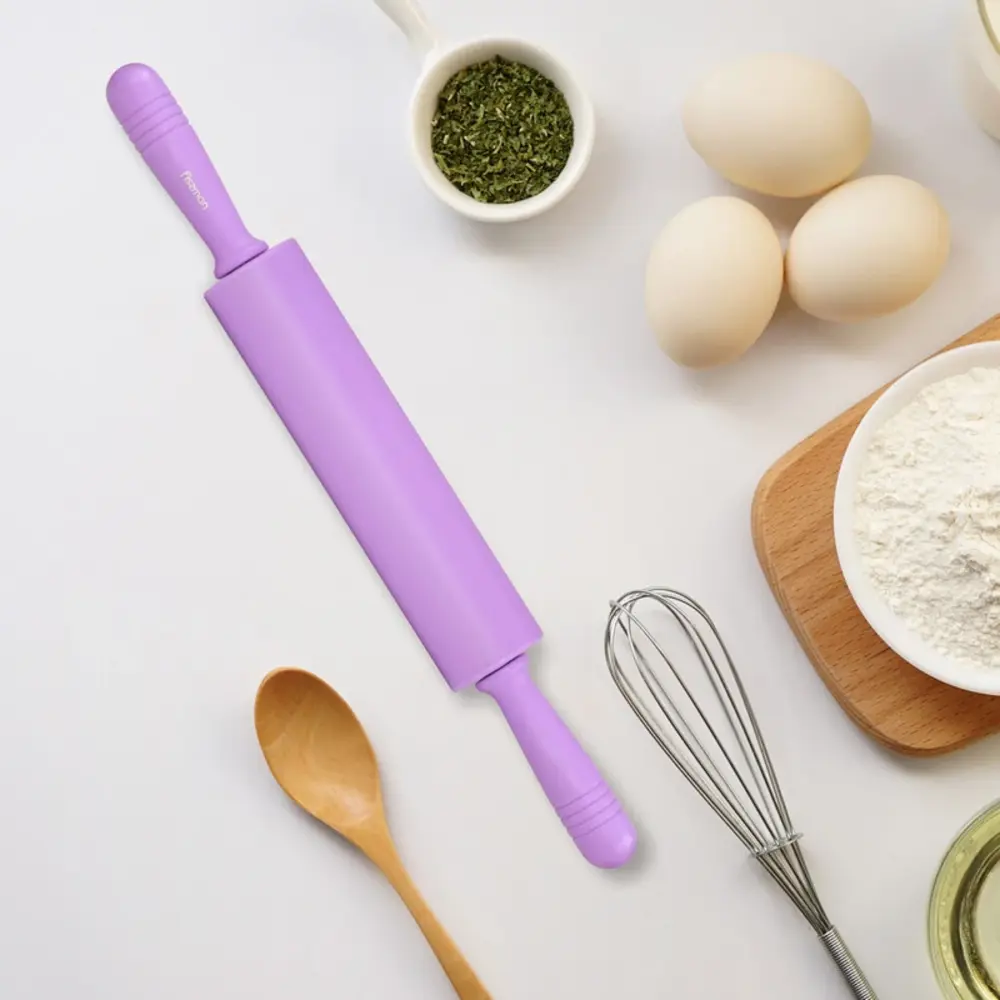 Fissman Rolling Pin Silicone 47cm Purple - 7225 - Image 7