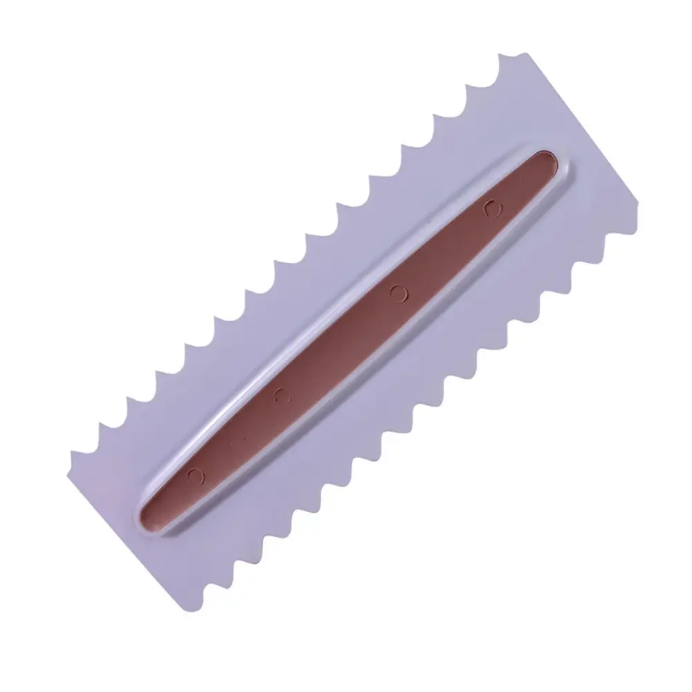 Fissman Scraper Cake Decorating Plastic 23x8cm White - 8470