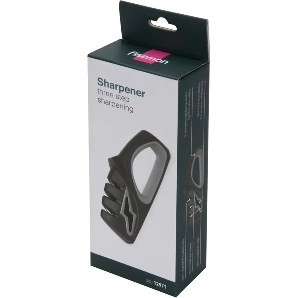 Fissman Sharpener Three-Stage Tungsten Carbide Diamond Ceramic Stainless Steel - 12971