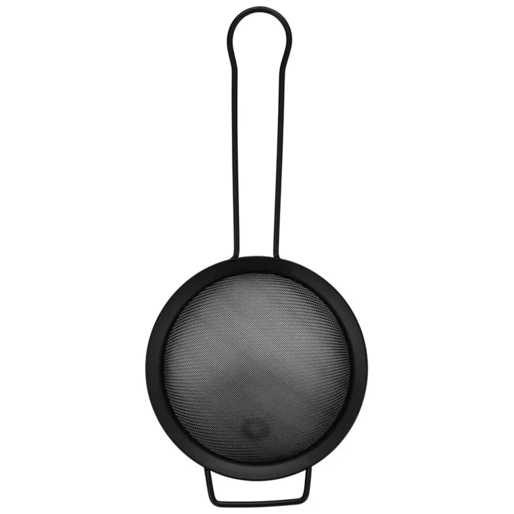 Fissman Strainer 14cm Steel Handle Black - 8441