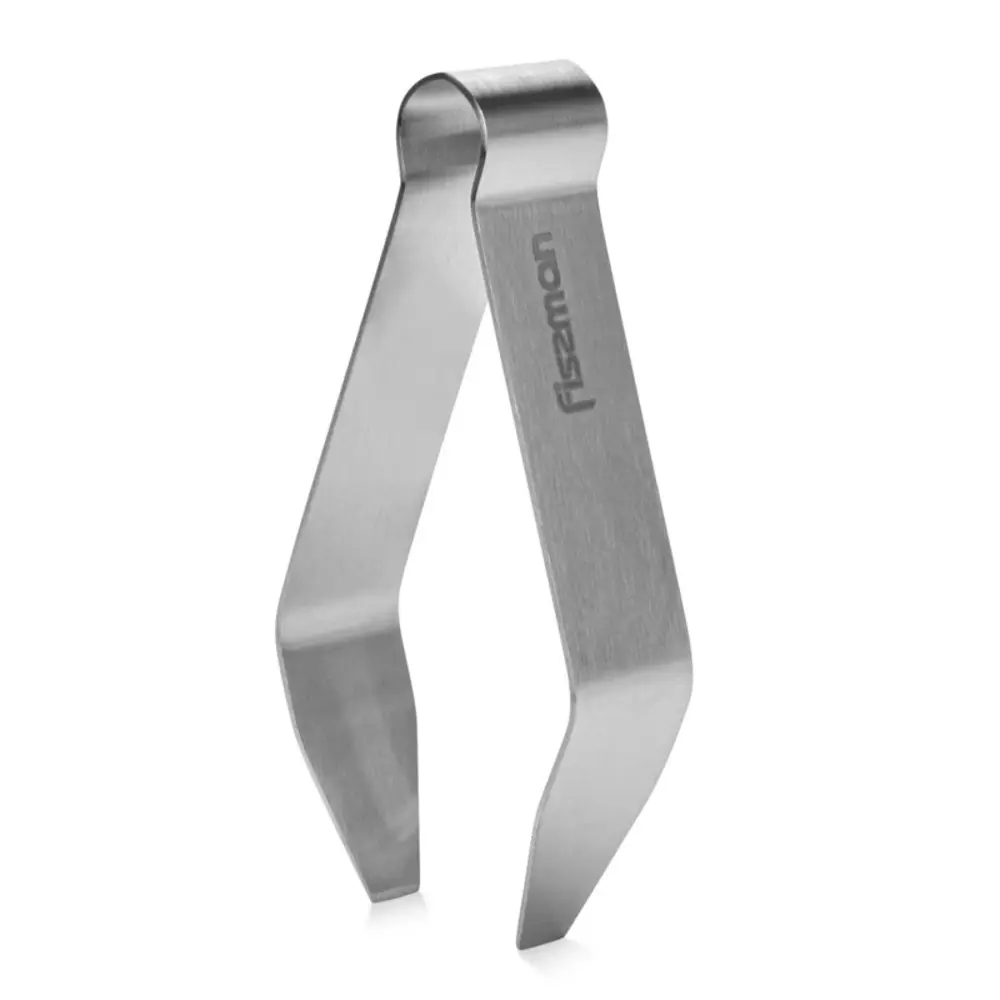 Fissman Tweezers Fishbone Stainless Steel 9.5cm Silver - 3759