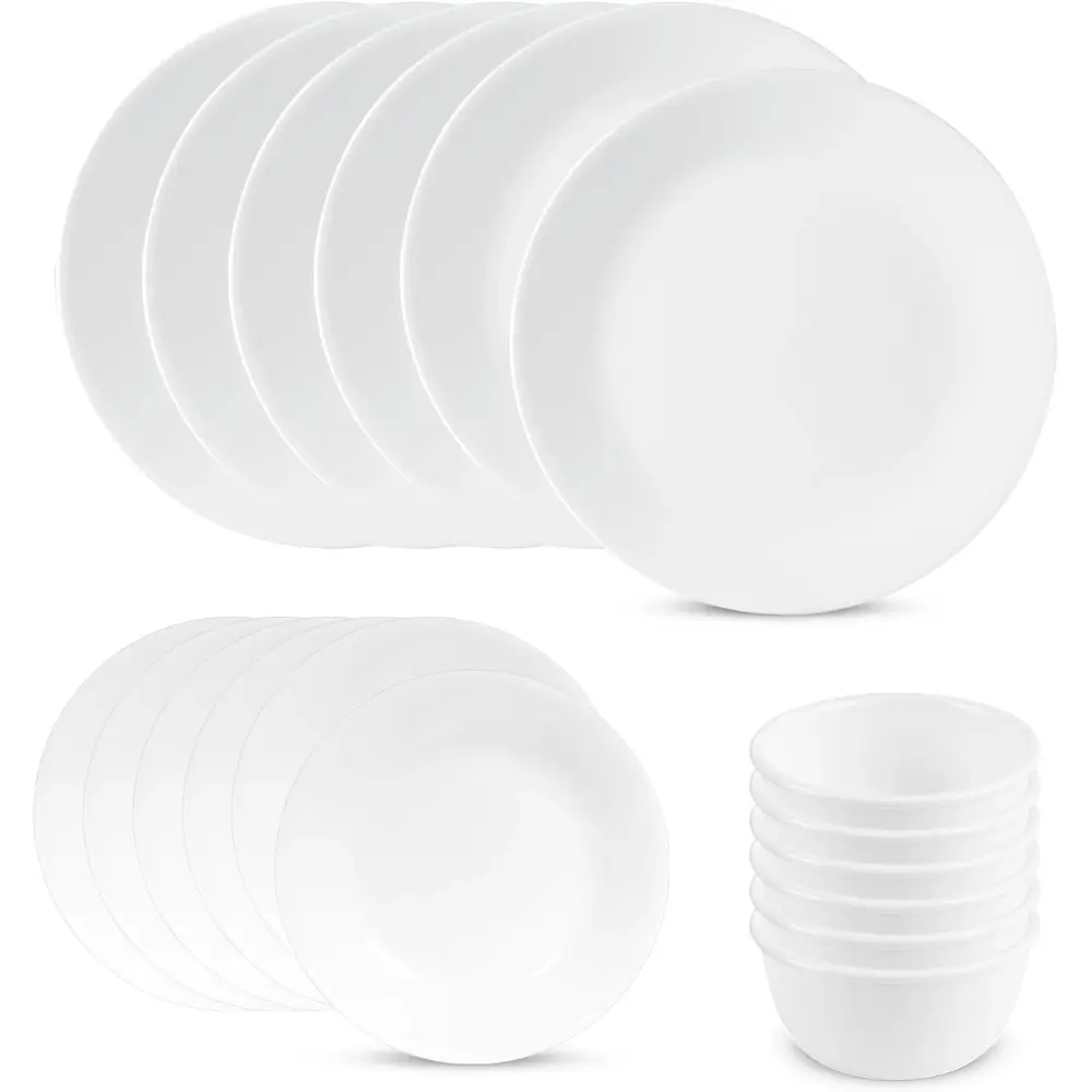 Corelle D Set Wfw Glass 18 Pcs - 4111903