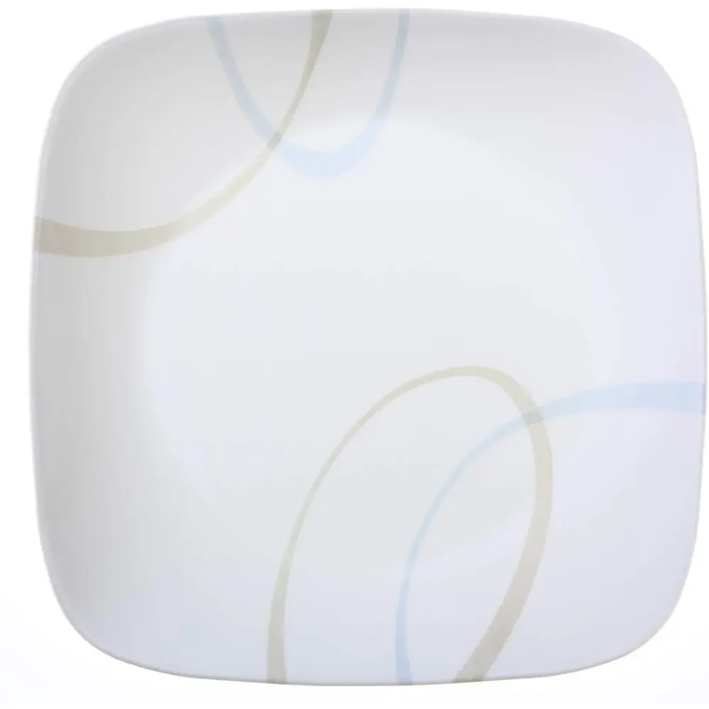 Corelle Square Set, Sand And Sky Porcelain 16 Pack - 4114580 - Image 5