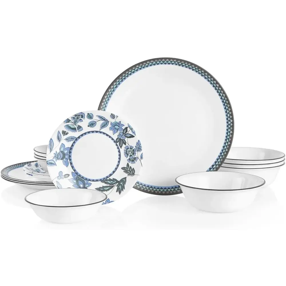 Corelle Veranda Dinnerware Set Glass Service For 4 - 4119996