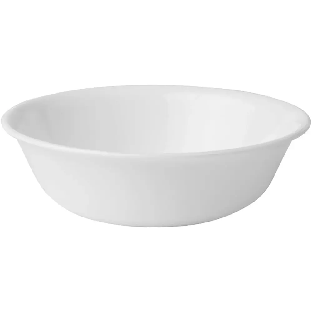 Corelle Winter Frost White Soup Cereal Bowl, Pack Porcelain 6 Pcs 18oz - 4114320