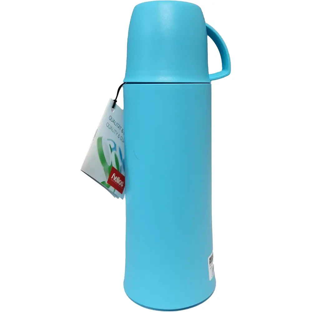 Helios Vacuum Flask Aqua Stainless Steel 750ml - 3019085