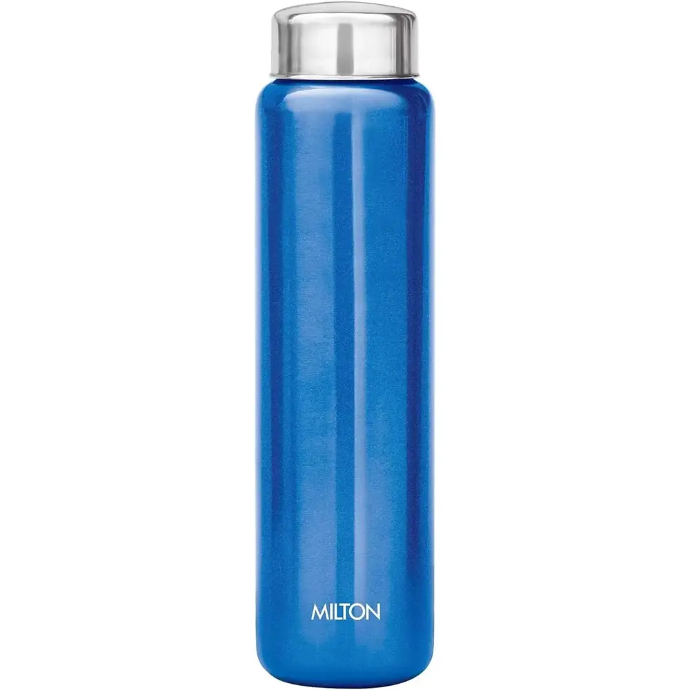 Milton Aqua 1000 Water Bottle, Silver Stainless Steel 930ml - 3015585 - Image 2