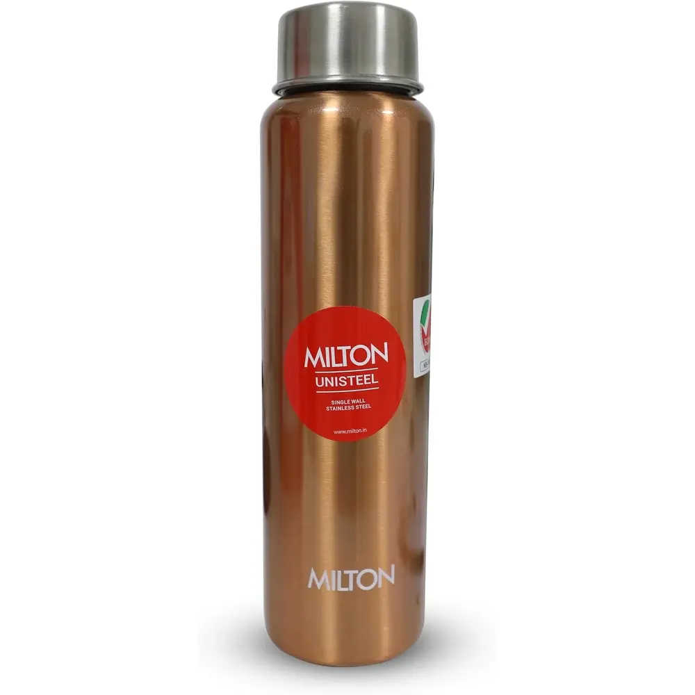 Milton Aqua 1000 Water Bottle, Silver Stainless Steel 930ml - 3015585 - Image 3