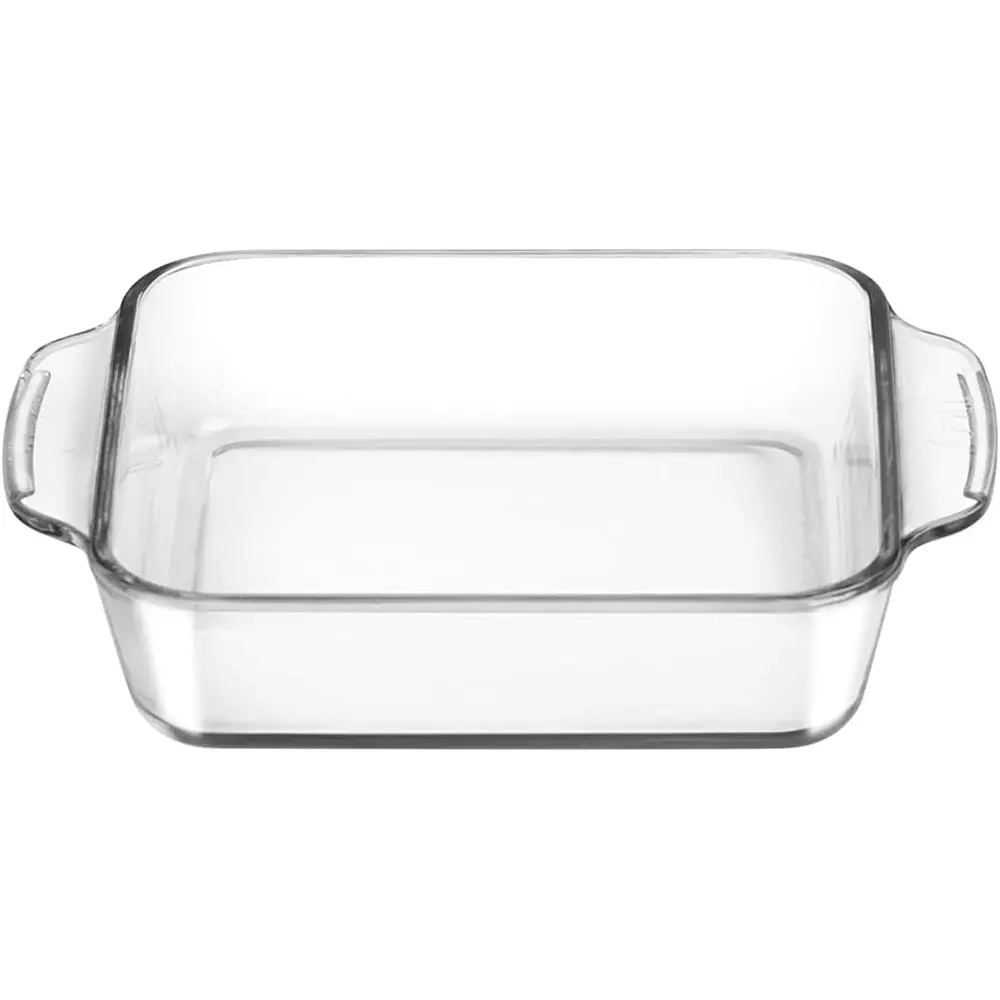 Milton Treo By Borosilicate Square Dish Stainless Steel 1000ml - 3015598