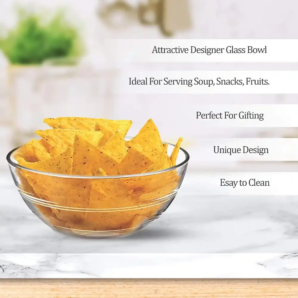 Milton Treo By Jelo Designer Bowl Glass 2240ml - 3015651 - Image 3