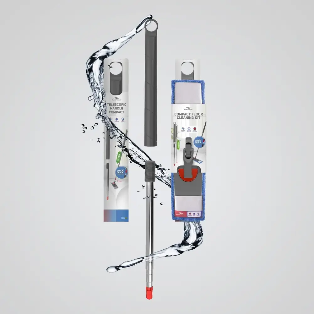 Nordic Stream Floor Cleaning Kit - Compact Pocket Version Stainless Steel - 3028028 - Image 3