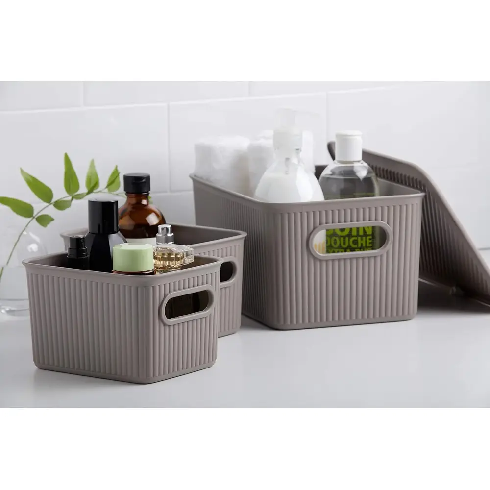 Tatay Baobab Multi-purpose Storage Basket Medium With Taupe, 18 Polypropylene 5L - 3019253 - Image 3