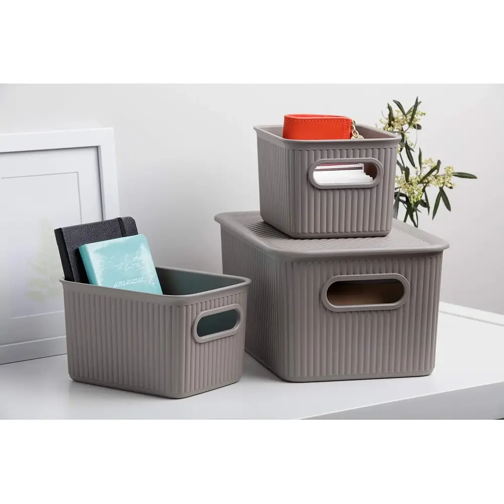 Tatay Baobab Multi-purpose Storage Basket Medium With Taupe, 18 Polypropylene 5L - 3019253 - Image 4