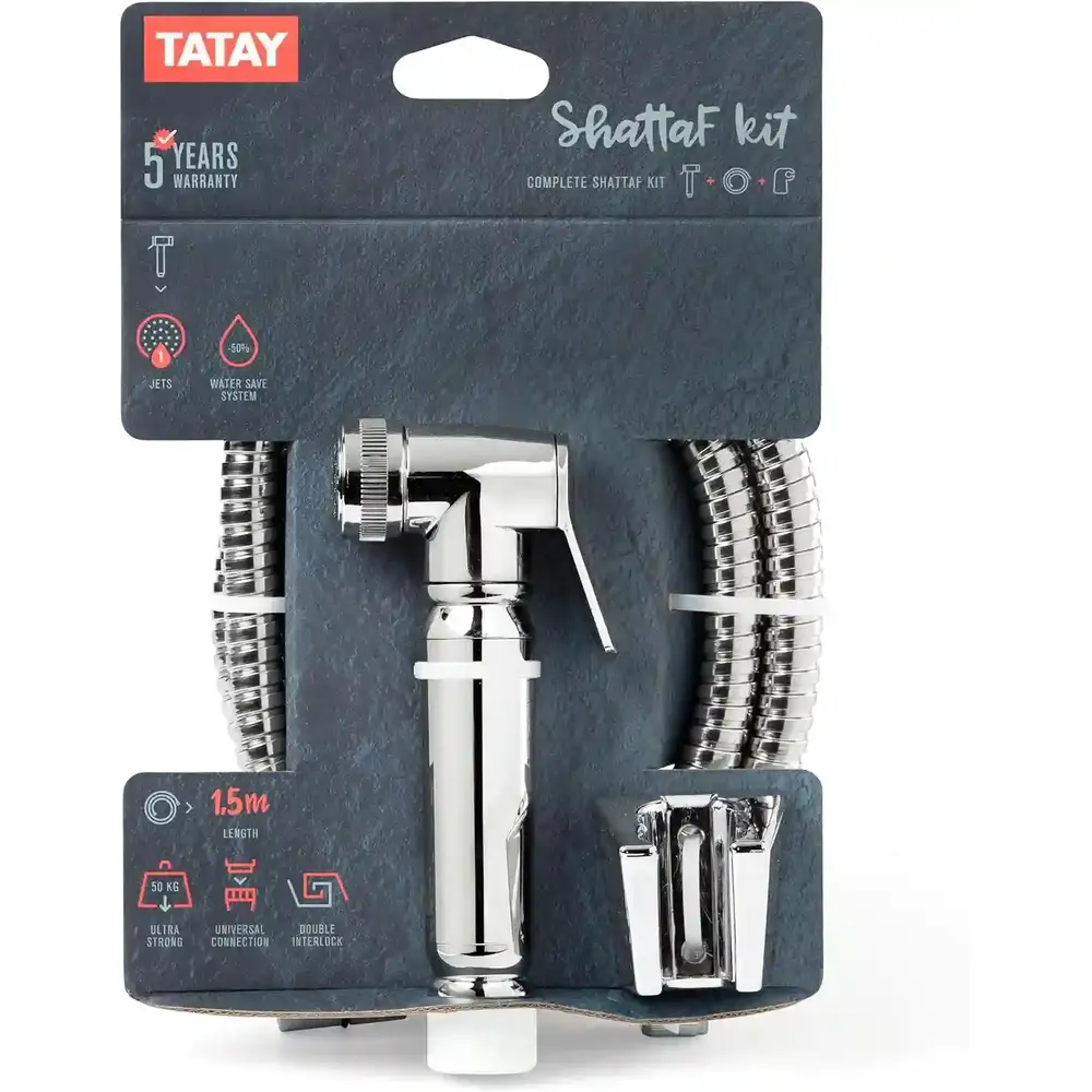Tatay Shattaf Kit Chrome 3380909 Polypropylene - 3019271 - Image 3