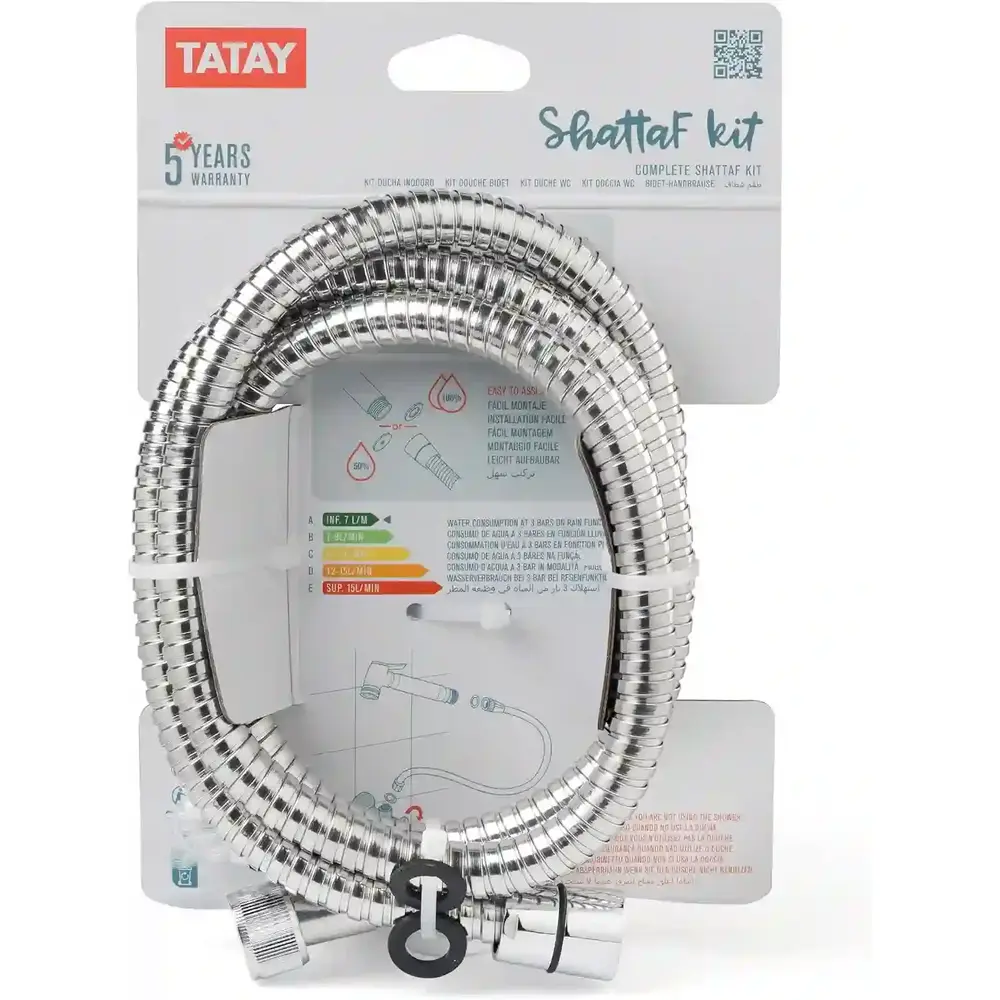 Tatay Shattaf Kit Chrome 3380909 Polypropylene - 3019271 - Image 4