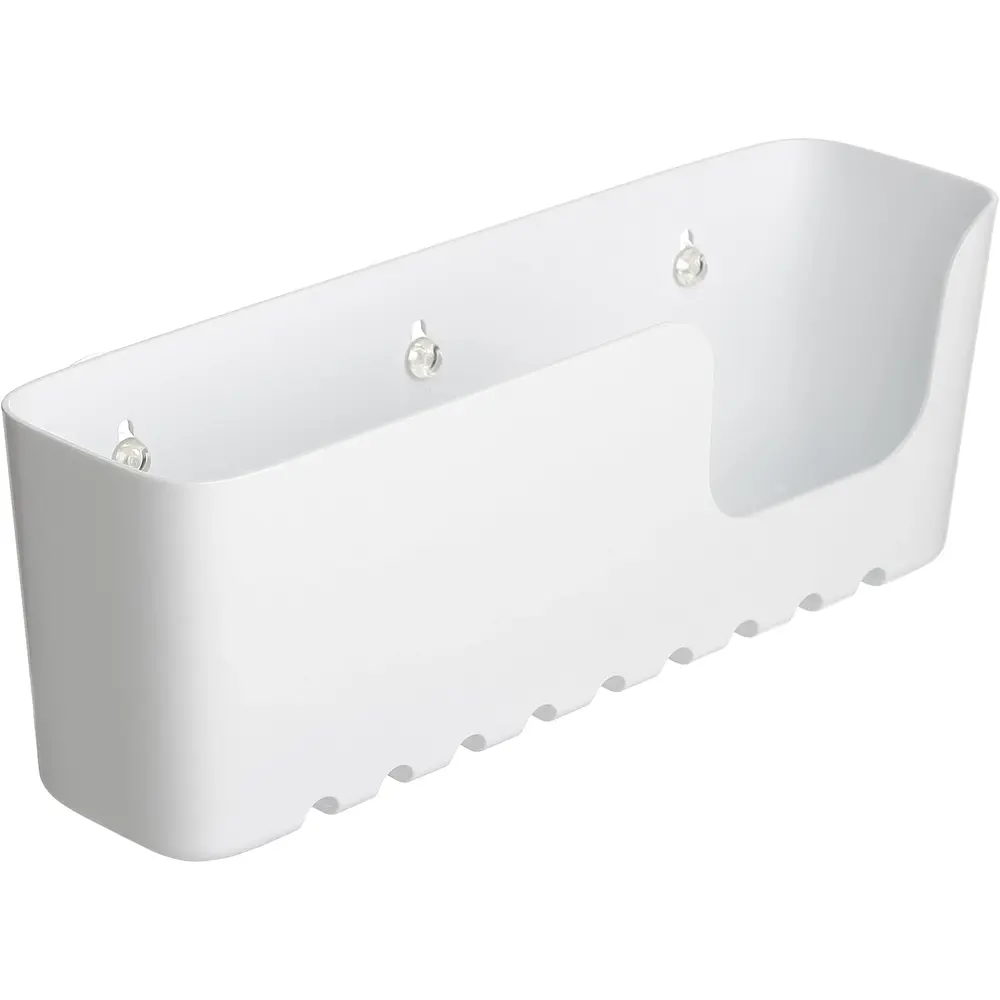 Tatay Standard Storage Basket, Large, White, One Size Polypropylene - 3019240