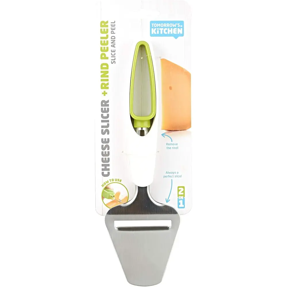 Tomorrows Kitchen Cheese Slicer Rind Peeler Tomorrow S Kitchen Stainless Steel - 3060131