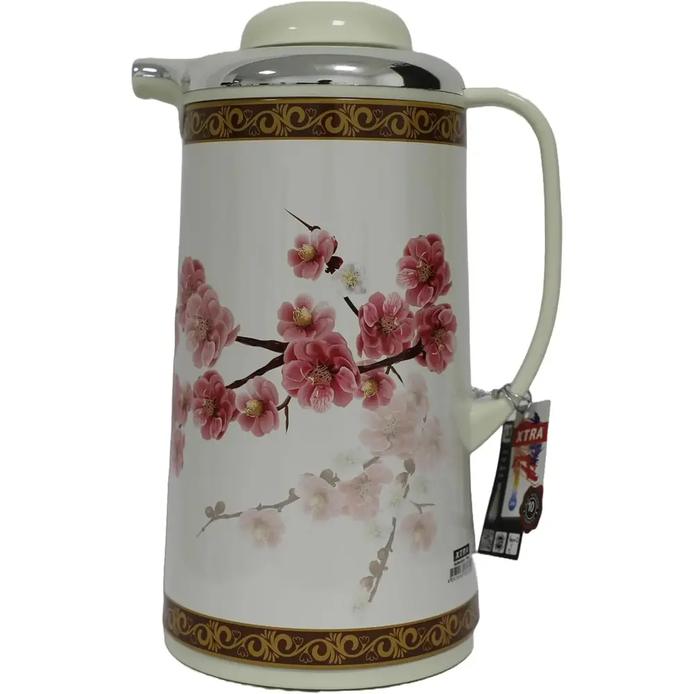 Xtra Handy Jug Flower White Stainless Steel 1.3L - 3019011