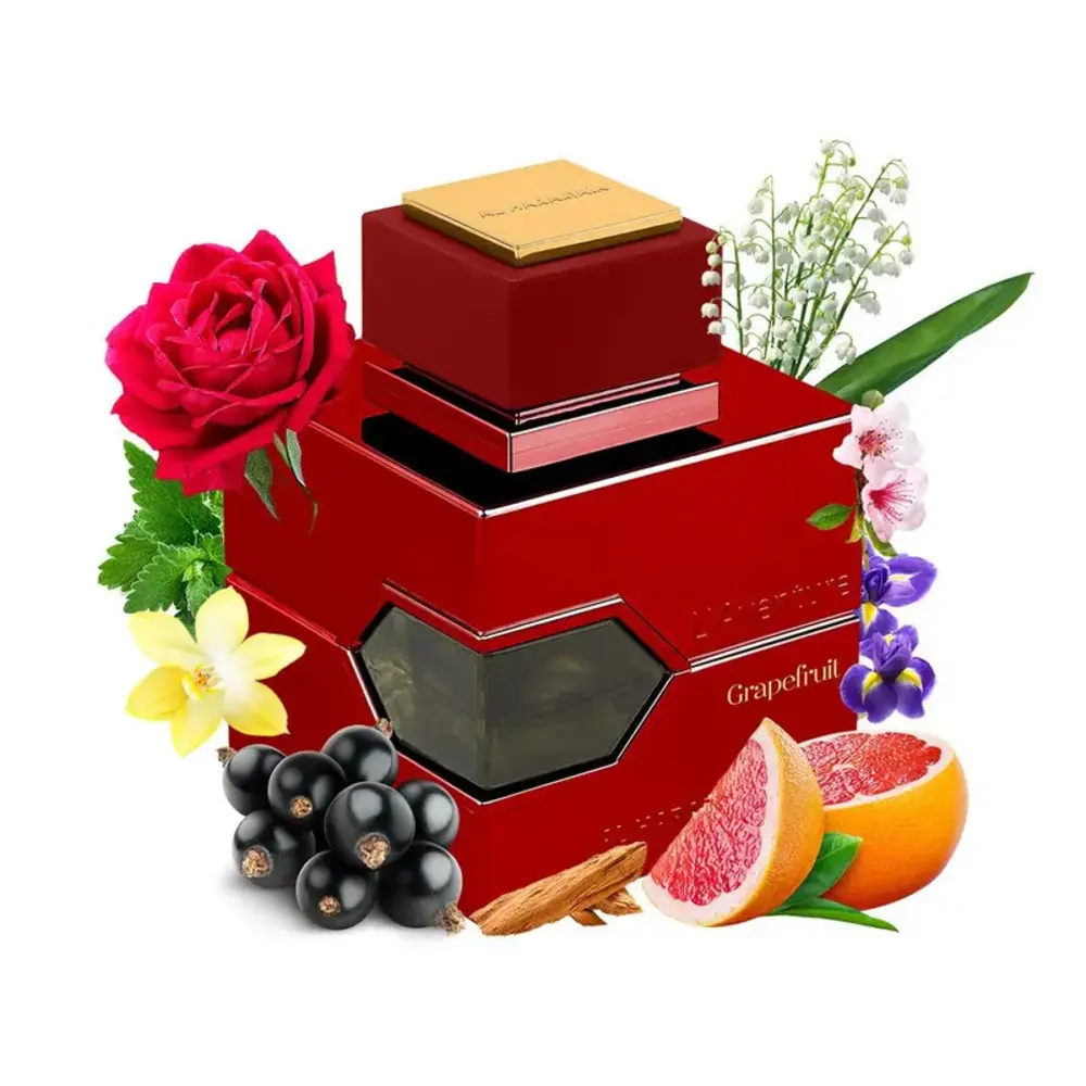 Al Haramain L'Aventure Grapefruit Extrait de Parfum 100 ml for Unisex - Floral Woody Fragrance - AHP1423 - Image 2