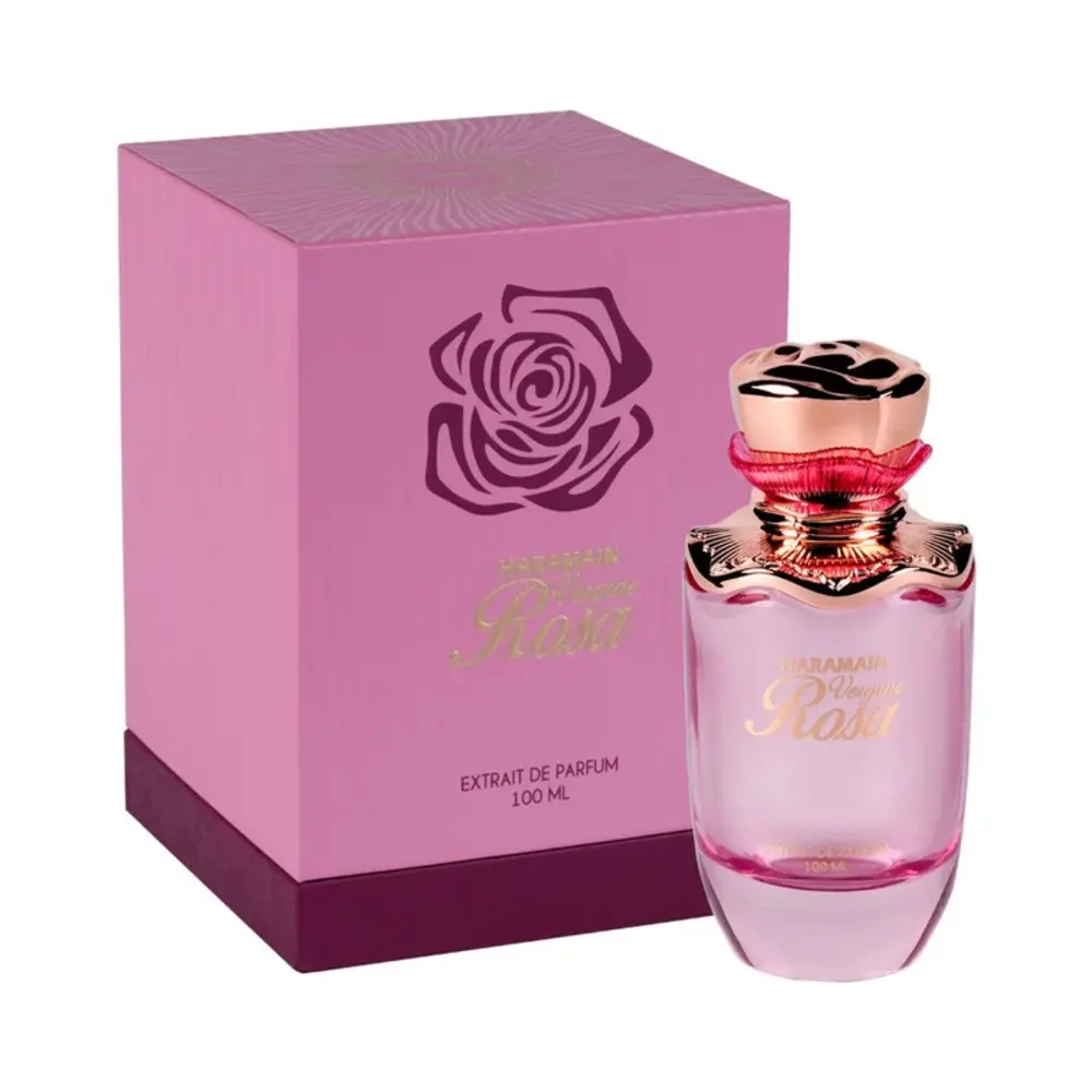 Al Haramain Vergine Rosa Extrait de Parfum 100 ml for Unisex - Floral Woody Fragrance - AHP1463 - Image 3