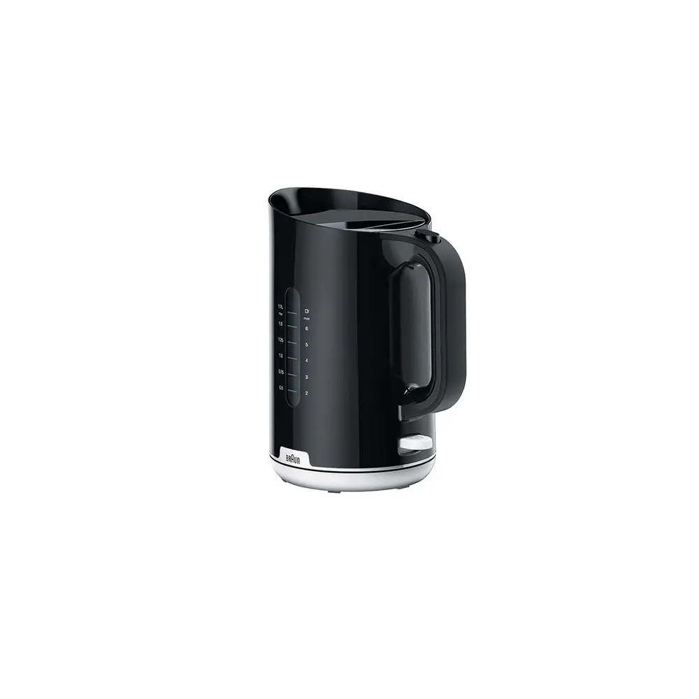 Braun Electric Kettle, 1.7L, 2200W, Black - WK1100BK