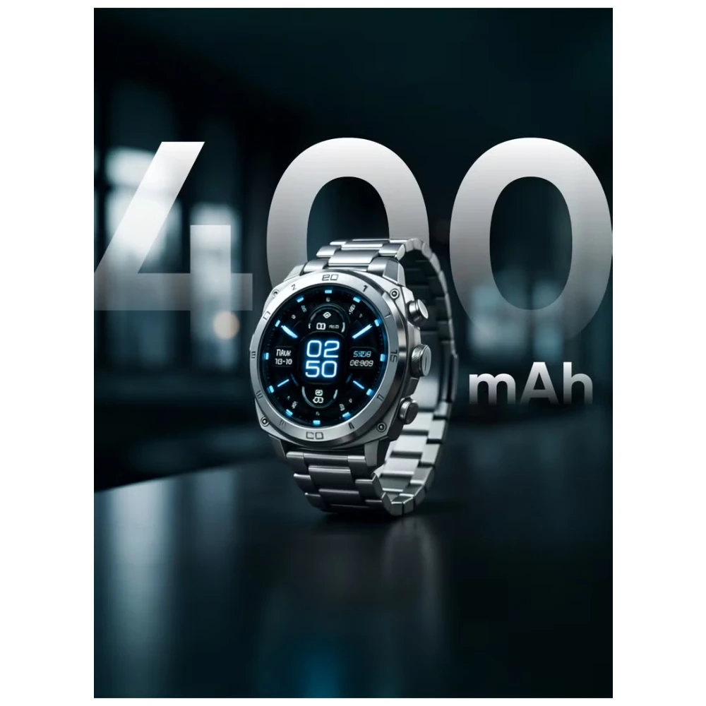 MYX PRO Strive Smartwatch, 1.43 Inch Super AMOLED, Bluetooth Calling, 100+ Sports Modes, IP68 - STRIVE MT68 - Image 2