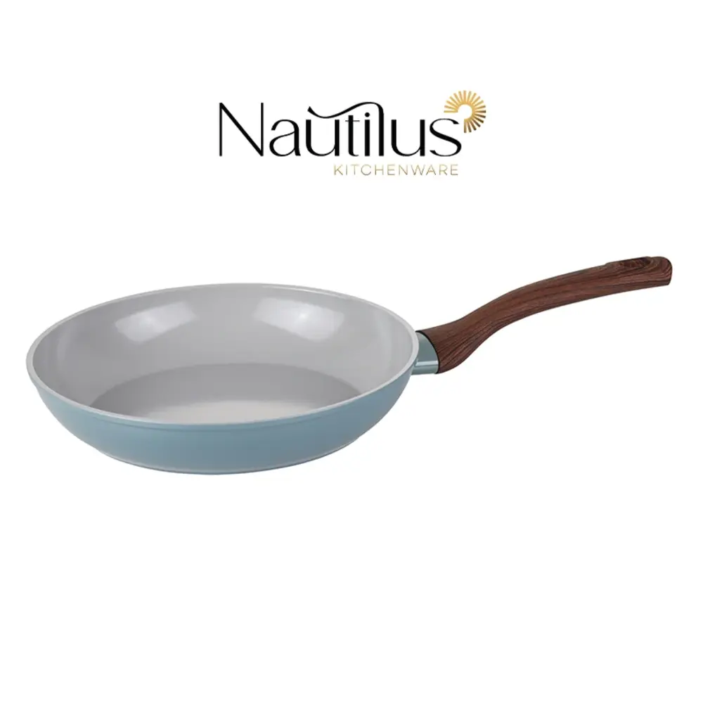 Nautilus Forged Aluminium Non-Stick Fry Pan, Light Teal, 24 cm - RNGT-10678