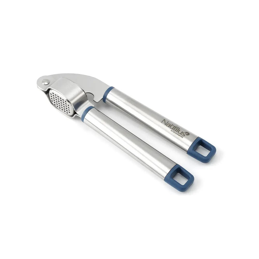 Nautilus Silicone Garlic Press, Blue - RNGT-9023 - Image 4