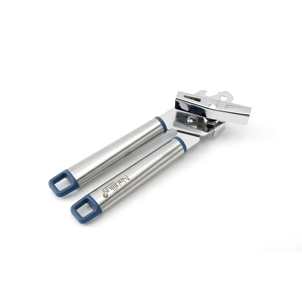 Nautilus Silicone Grip Can Opener, Blue - RNGT-9024