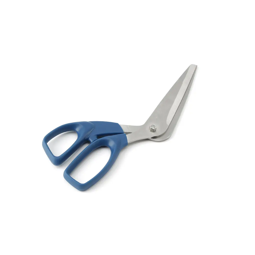 Nautilus Silicone Pizza Scissors, Blue - RNGT-9036