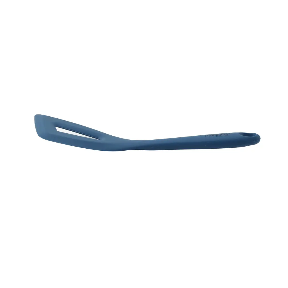 Nautilus Silicone Slotted Turner Spatula, Blue - RNGT-9017 - Image 3