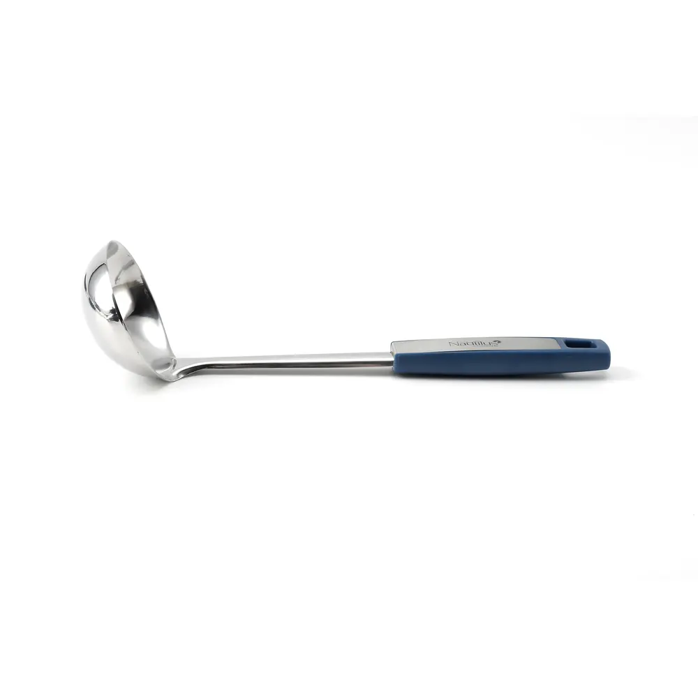 Nautilus Silicone Soup Ladle, Blue - RNGT-9041 - Image 3
