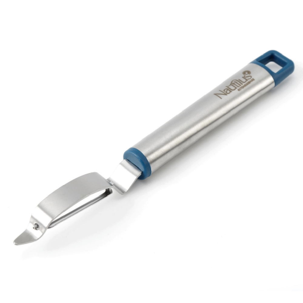 Nautilus Silicone Vegetable Peeler Blue - Durable Everyday Kitchen Peeling Tool, Lightweight and Compact - RNGT-9018