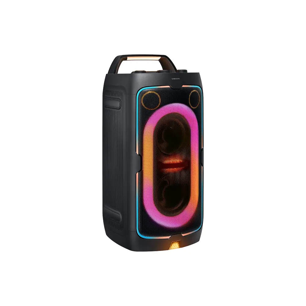 Samsung Sound Tower 160 Watts Party Speaker - Bluetooth, USB, Black - MX-ST40F ZN - Image 2