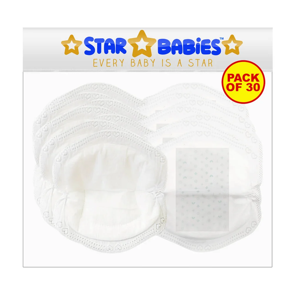 Star Babies 30-Piece Disposable Breast Pads - VD-0670724643250