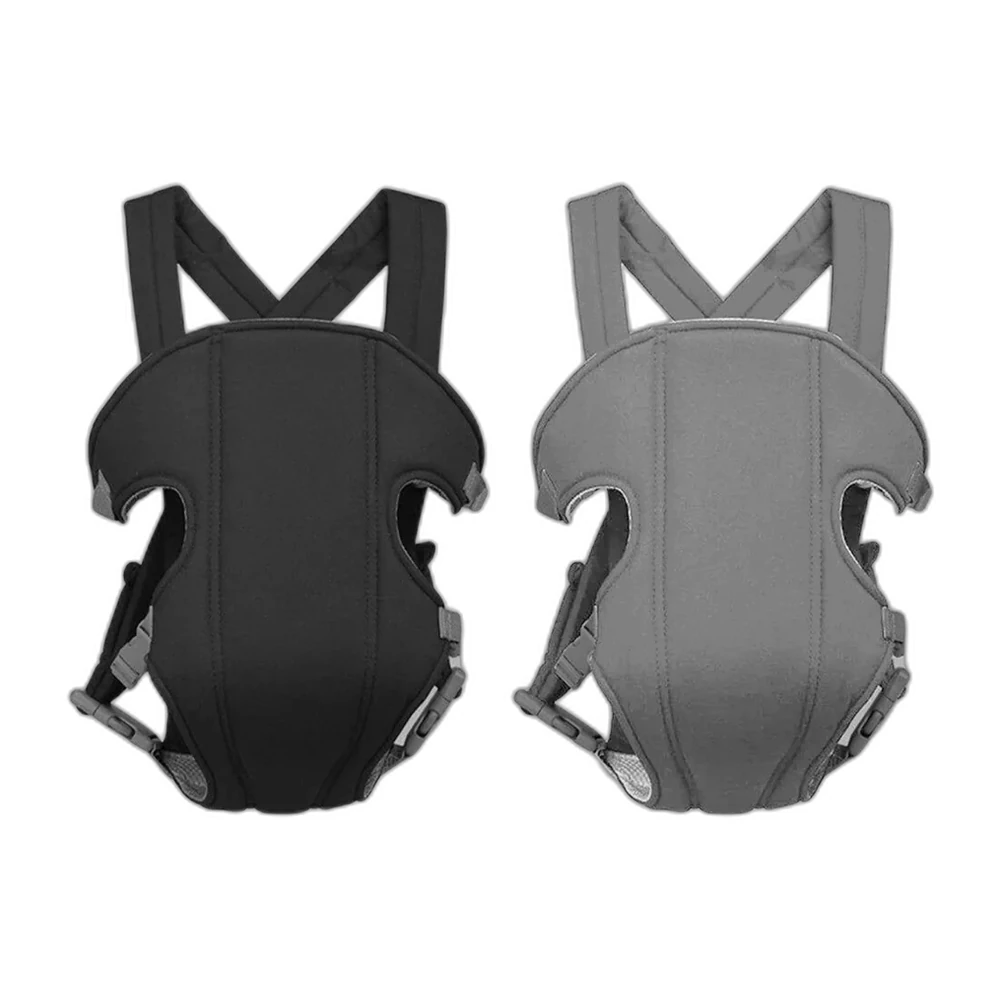 Star Babies Baby Carrier Adjustable Breathable Baby Carrier, Black, 18 x 20 x 29 cm, Ergonomic Design - VD-0649310957088