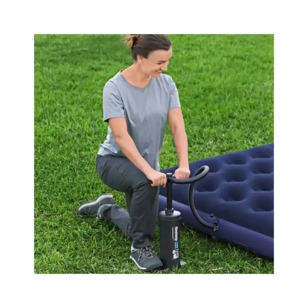 Bestway Air Hammer 2800 Manual Air Pump, Dual-Action Hand Pump for Air Mattresses, Pool Floats, Inflatables & Toys, Black - 62086 - Image 4