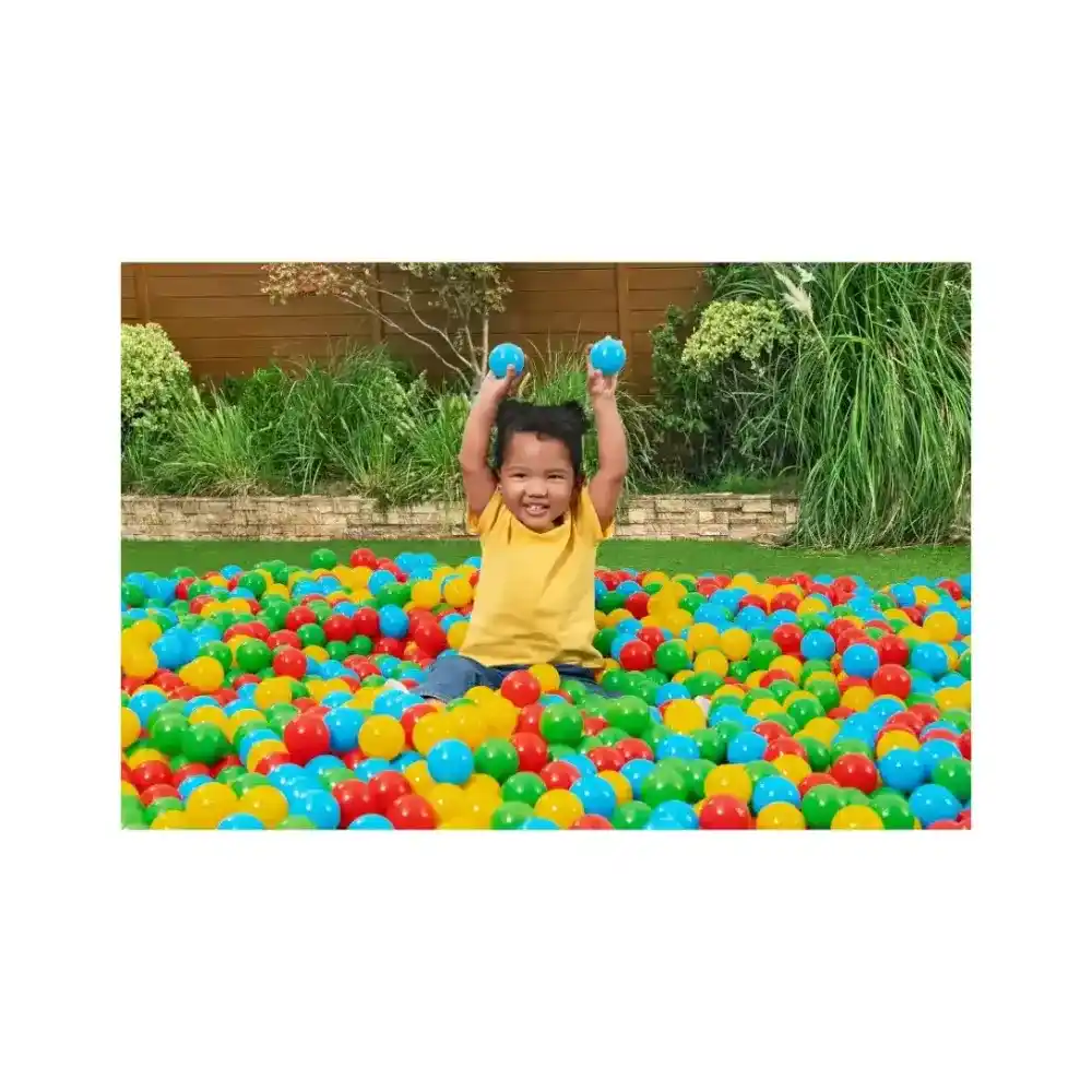 Bestway Splash & Play 100 Play Balls, 5.85cm Colourful Plastic Ball Pit Balls, Kids Play Balls for Ball Pits, Multicolour - 52648 - Image 2