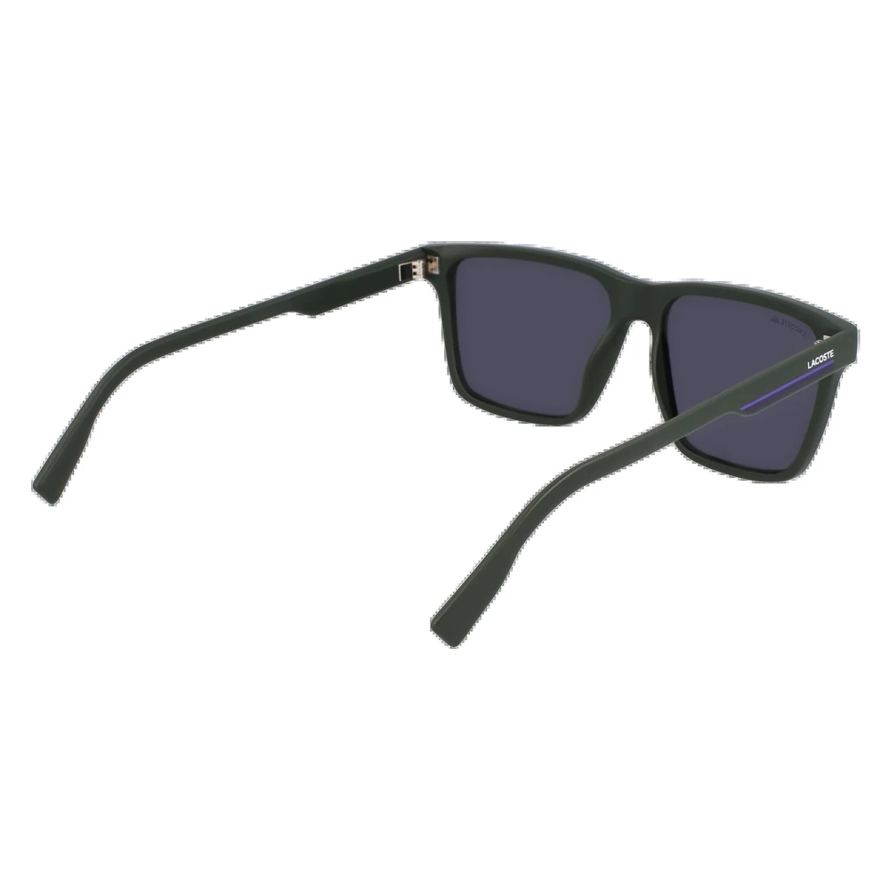 Lacoste Mens Modified Rectangle Sunglasses, Grey Lenses, Full Frame - L6039SN.301 - Image 3