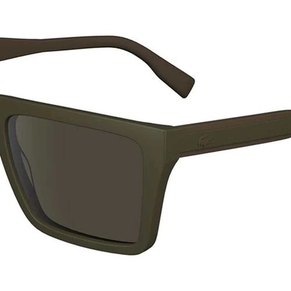 Lacoste Mens Rectangular Sunglasses, Brown Lenses, Full Frame - L6009S.275 - Image 5