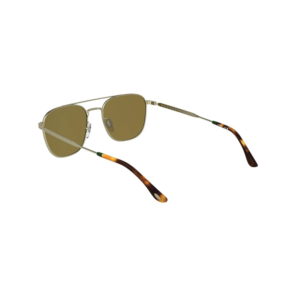 Lacoste Unisex Modified Rectangle Sunglasses, Brown Lenses, Full Frame - L269S.710 - Image 3